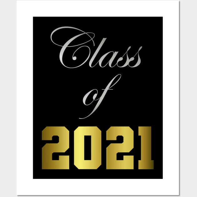 Class Of 2021 Wall Art by Mindseye222